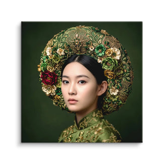 Emerald Bloom Crown