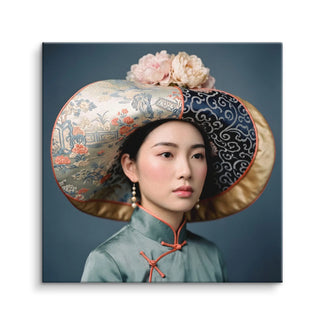 Silk Bloom Portrait