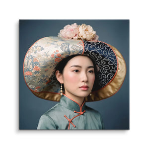 Silk Bloom Portrait