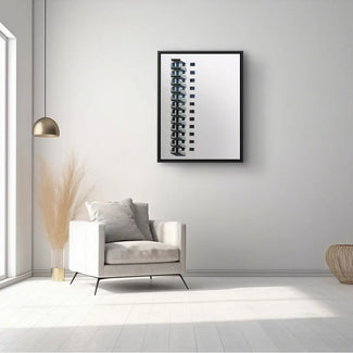 Grey balconies