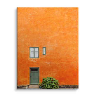 Old orange house