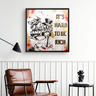 It's hard to be rich
