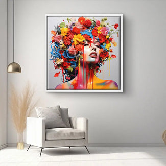 Blumen Frau