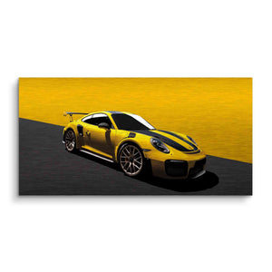 Porsche GT2 RS - Yellow