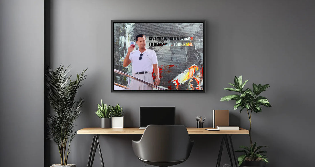 Produktives Büro einrichten: Wandbilder als Motivationsbooster