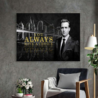 Harvey Specter Wandbild