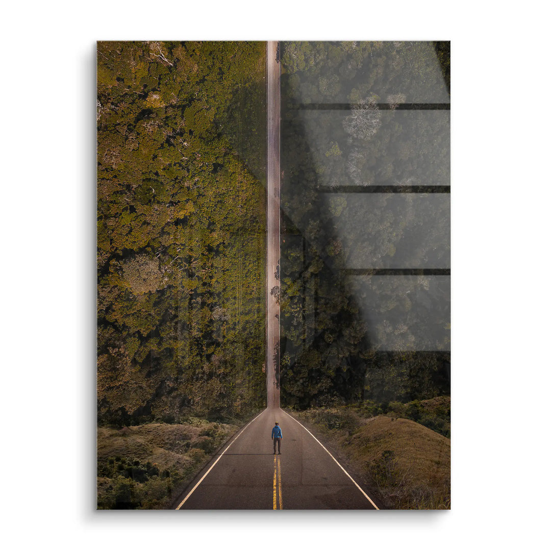 Straight ahead