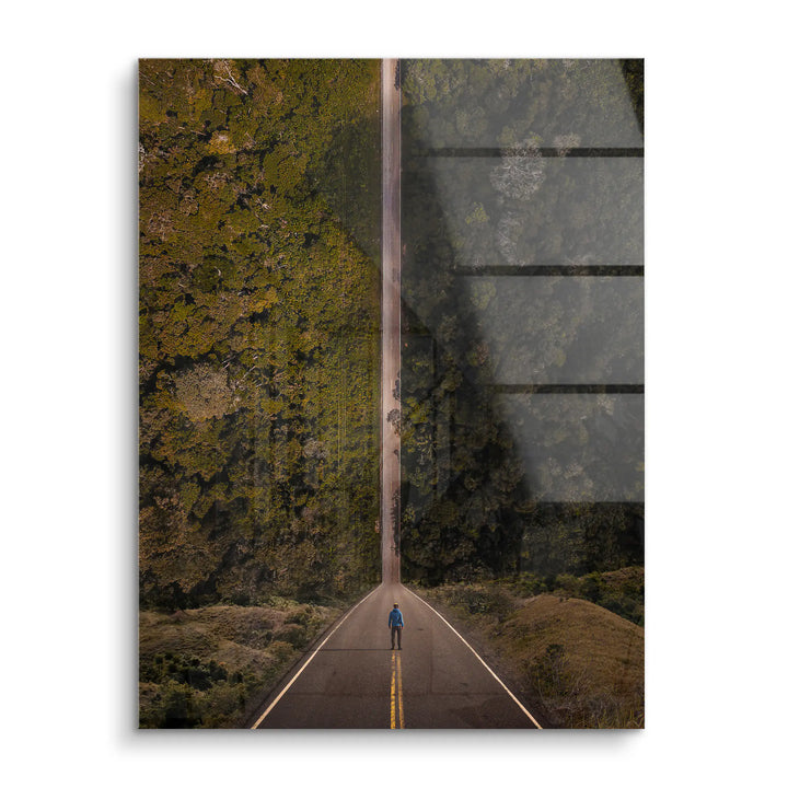 Straight ahead