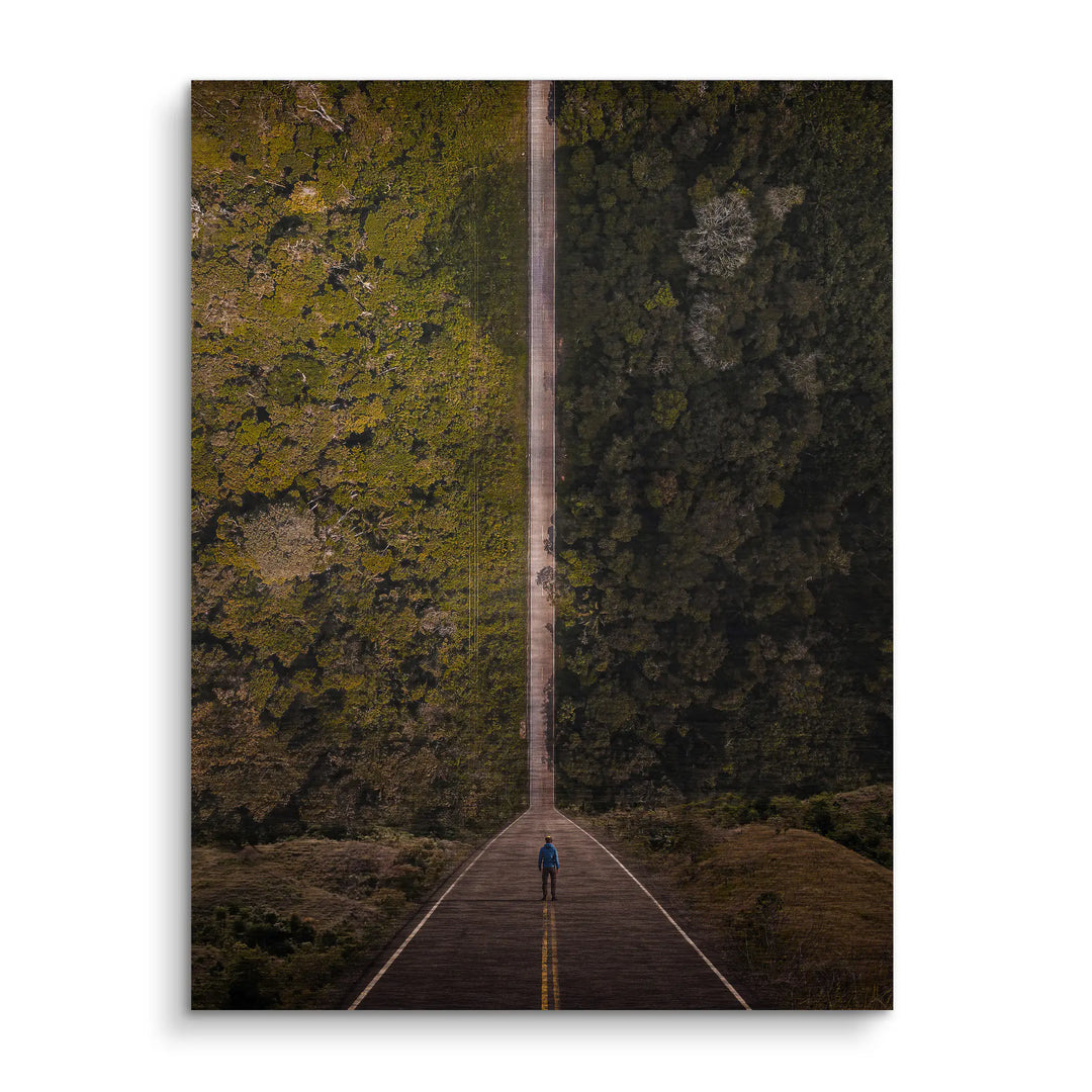 Straight ahead