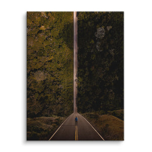 Straight ahead