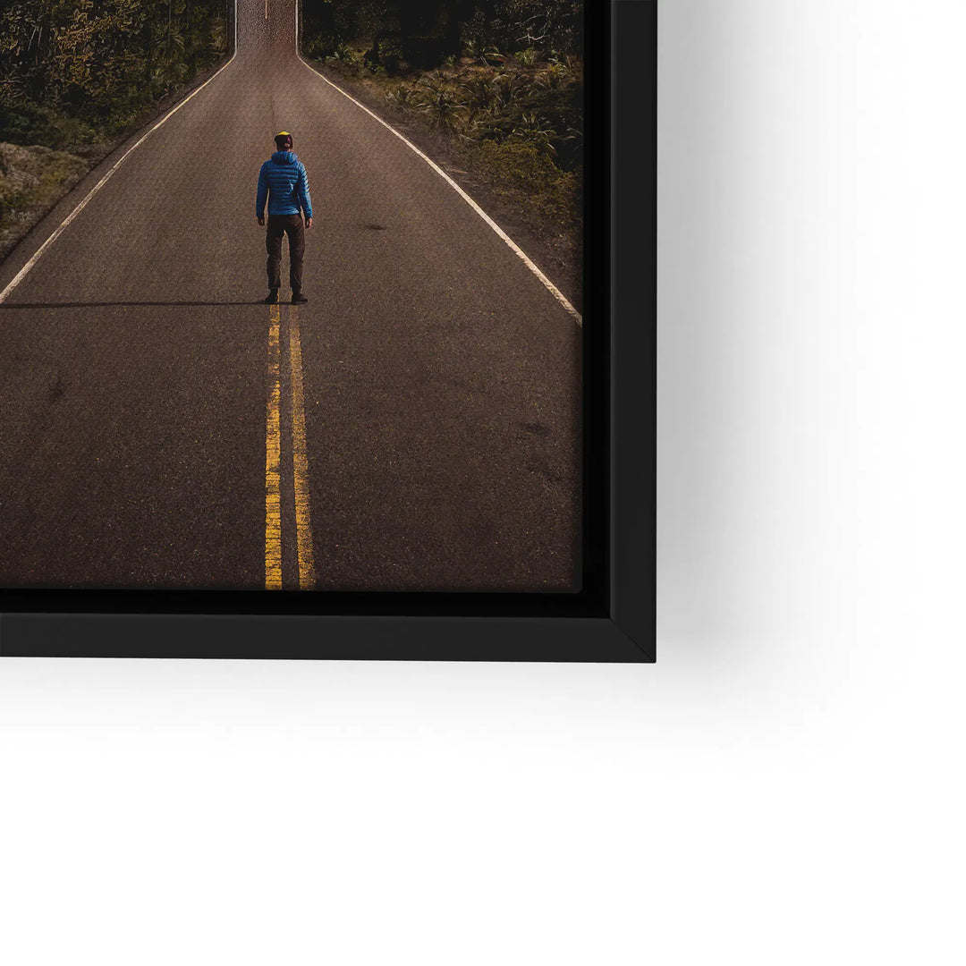Straight ahead