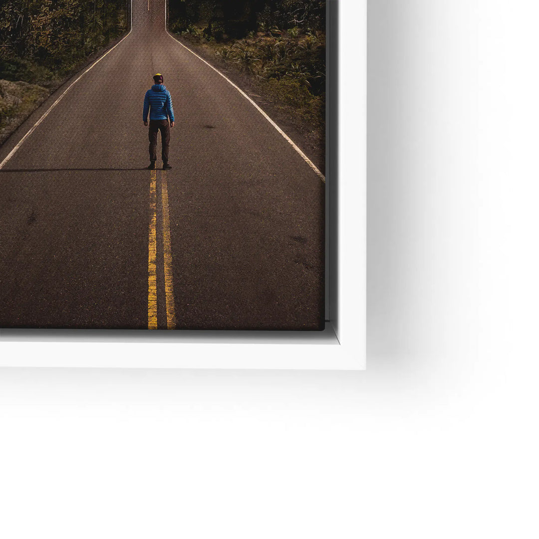 Straight ahead
