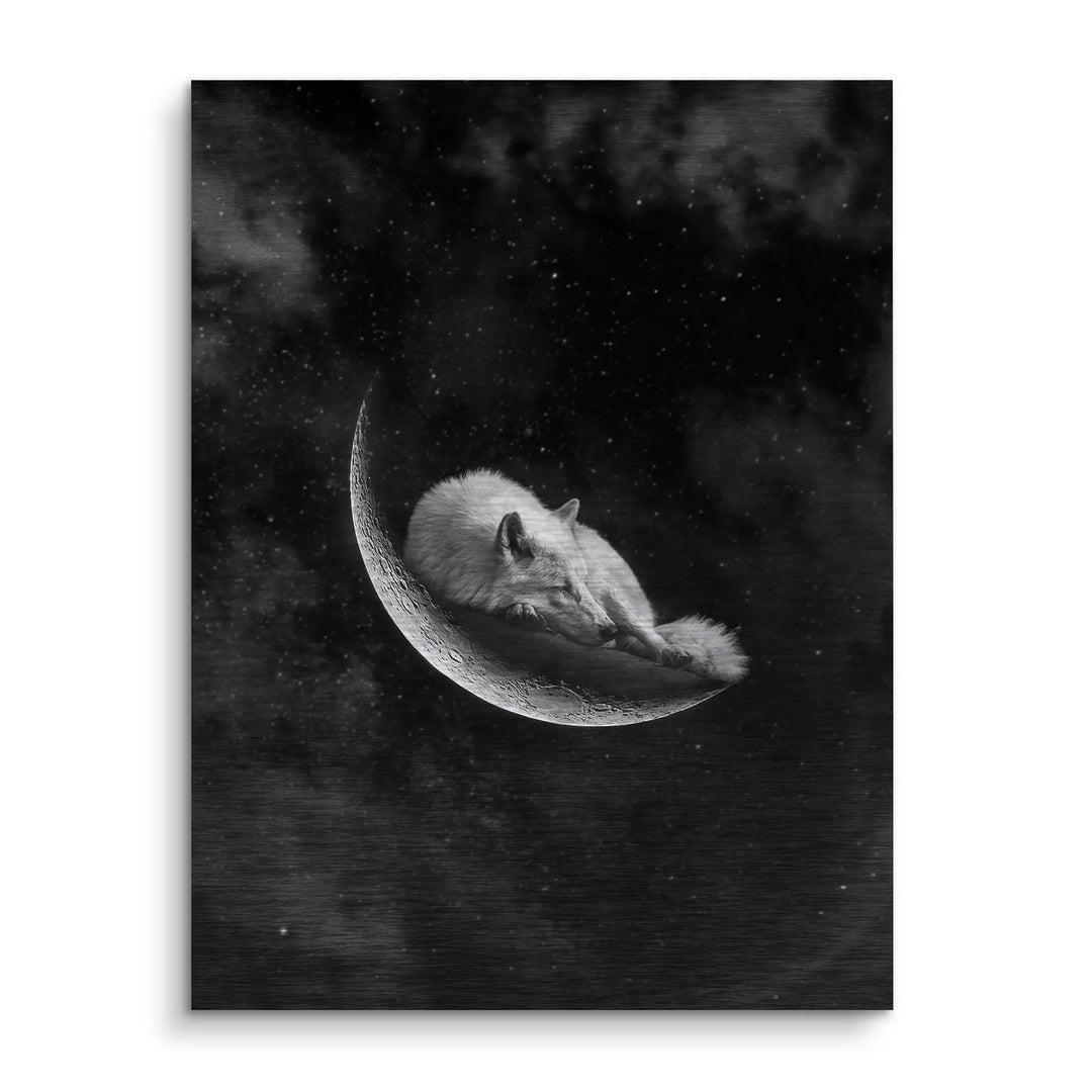 Moonlit fox