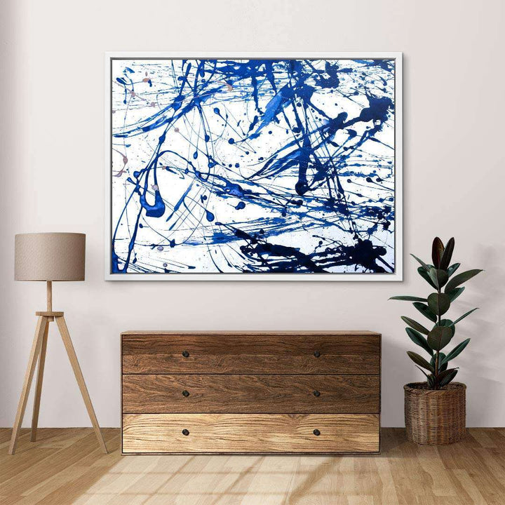 Blue paint 