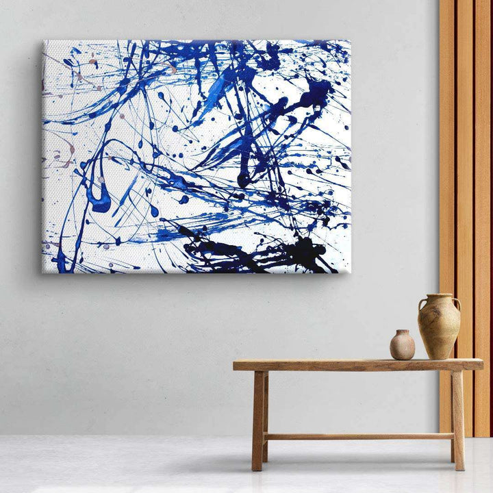 Blue paint 