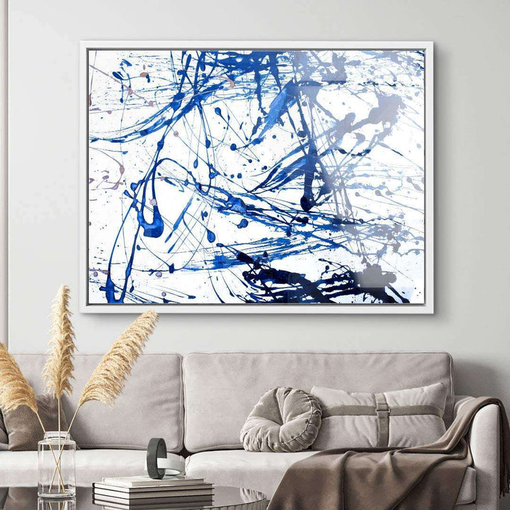 Blue paint 