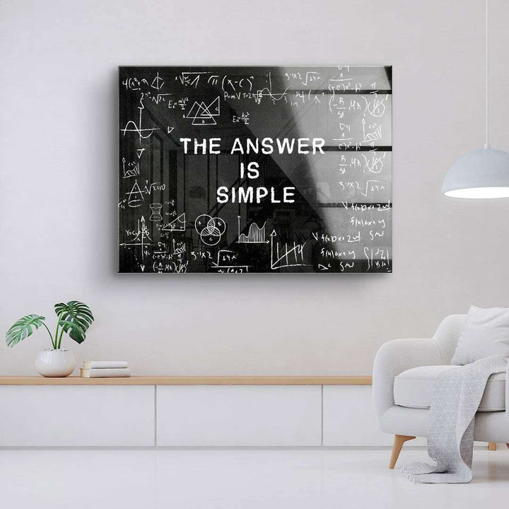 It's simple