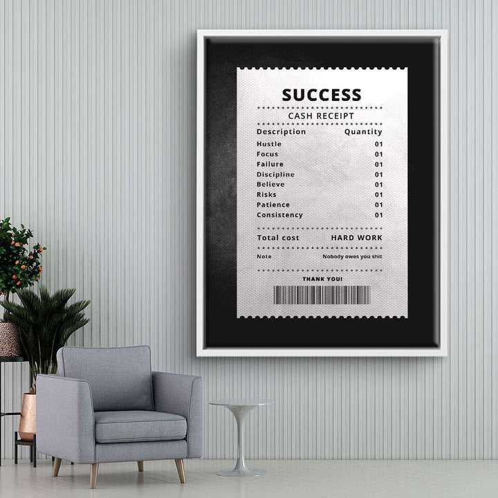 Receipt for Success