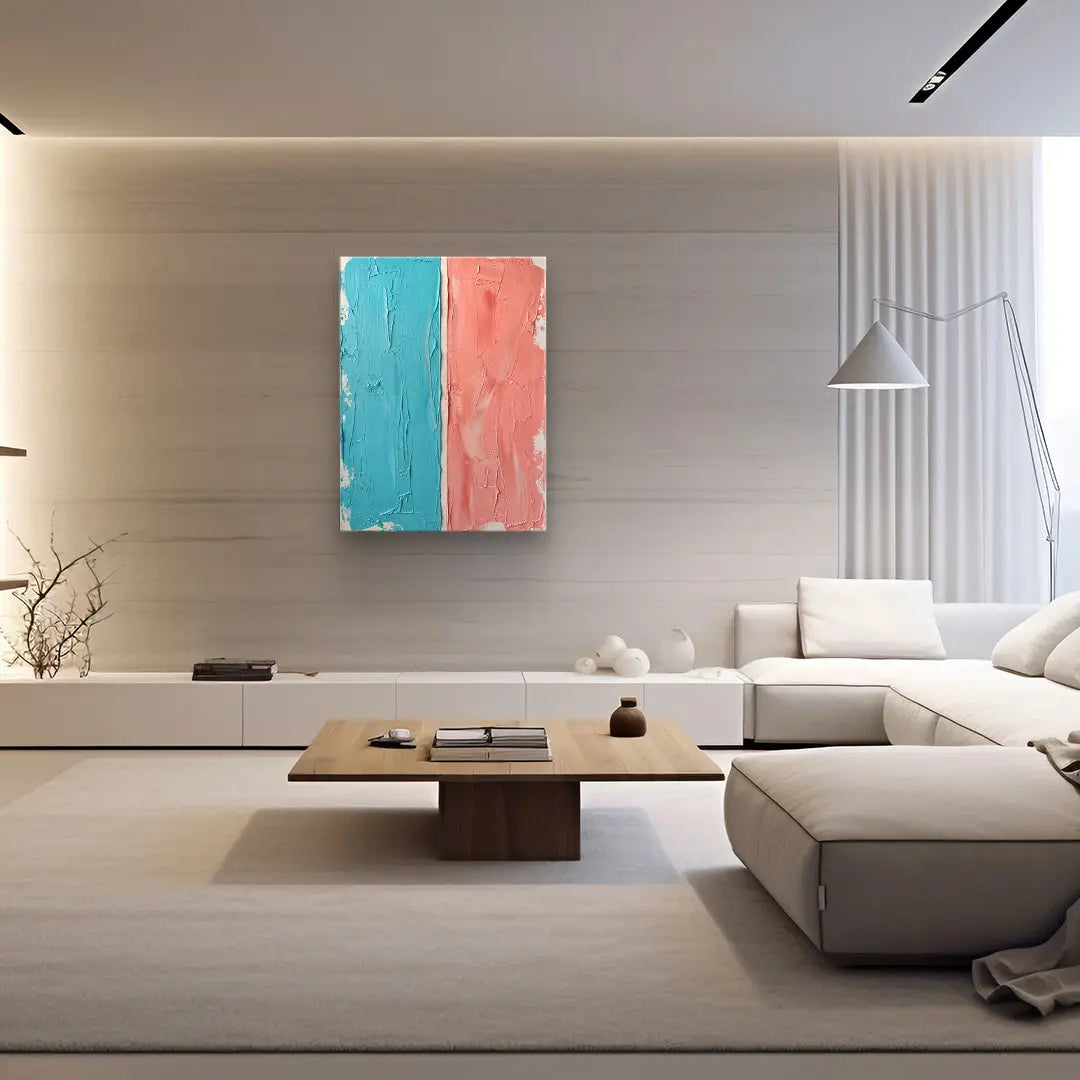 Coral Turquoise Duet