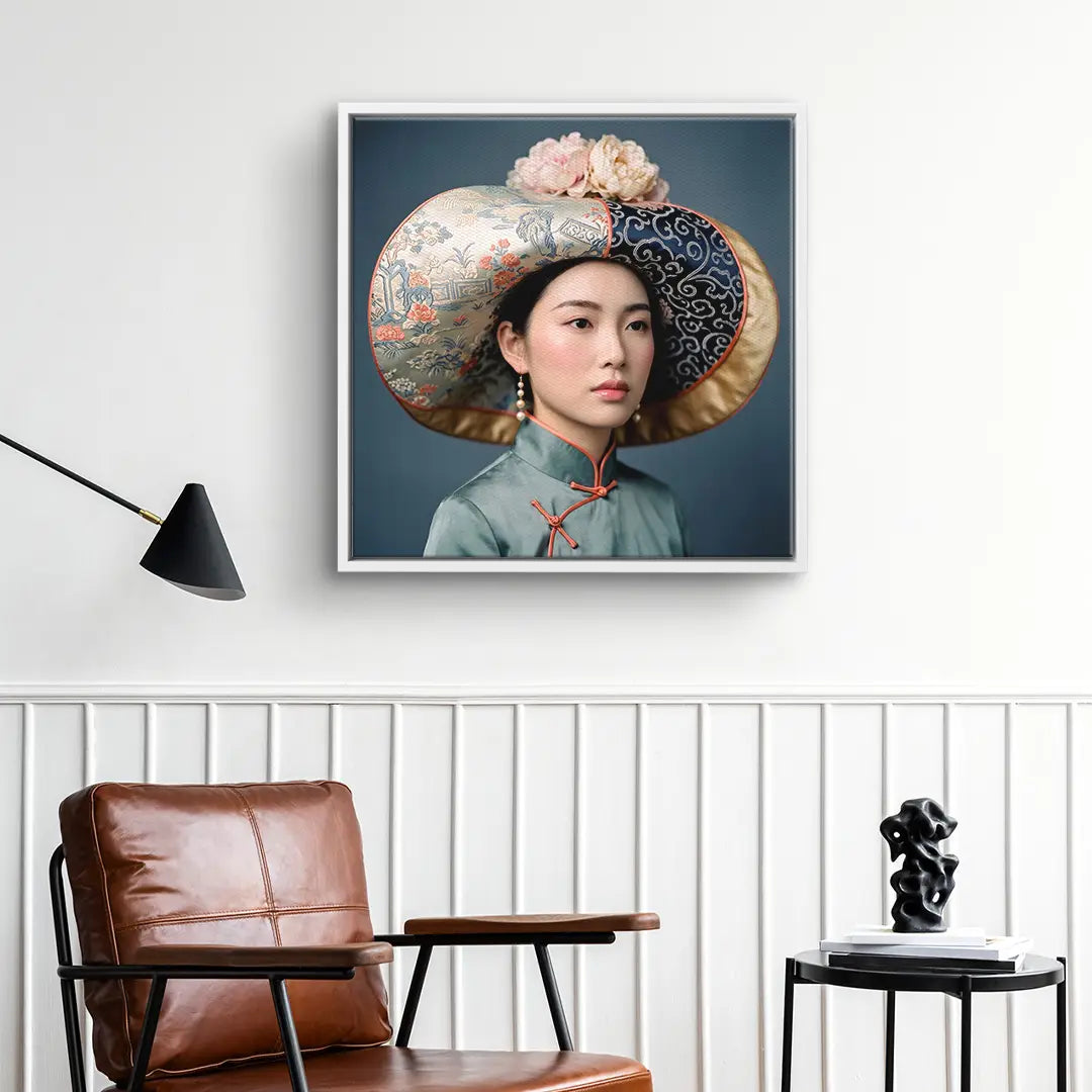 Silk Bloom Portrait