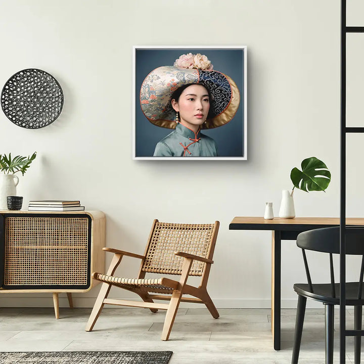 Silk Bloom Portrait