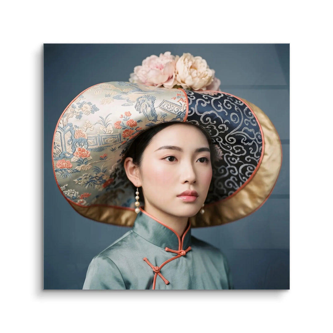 Silk Bloom Portrait