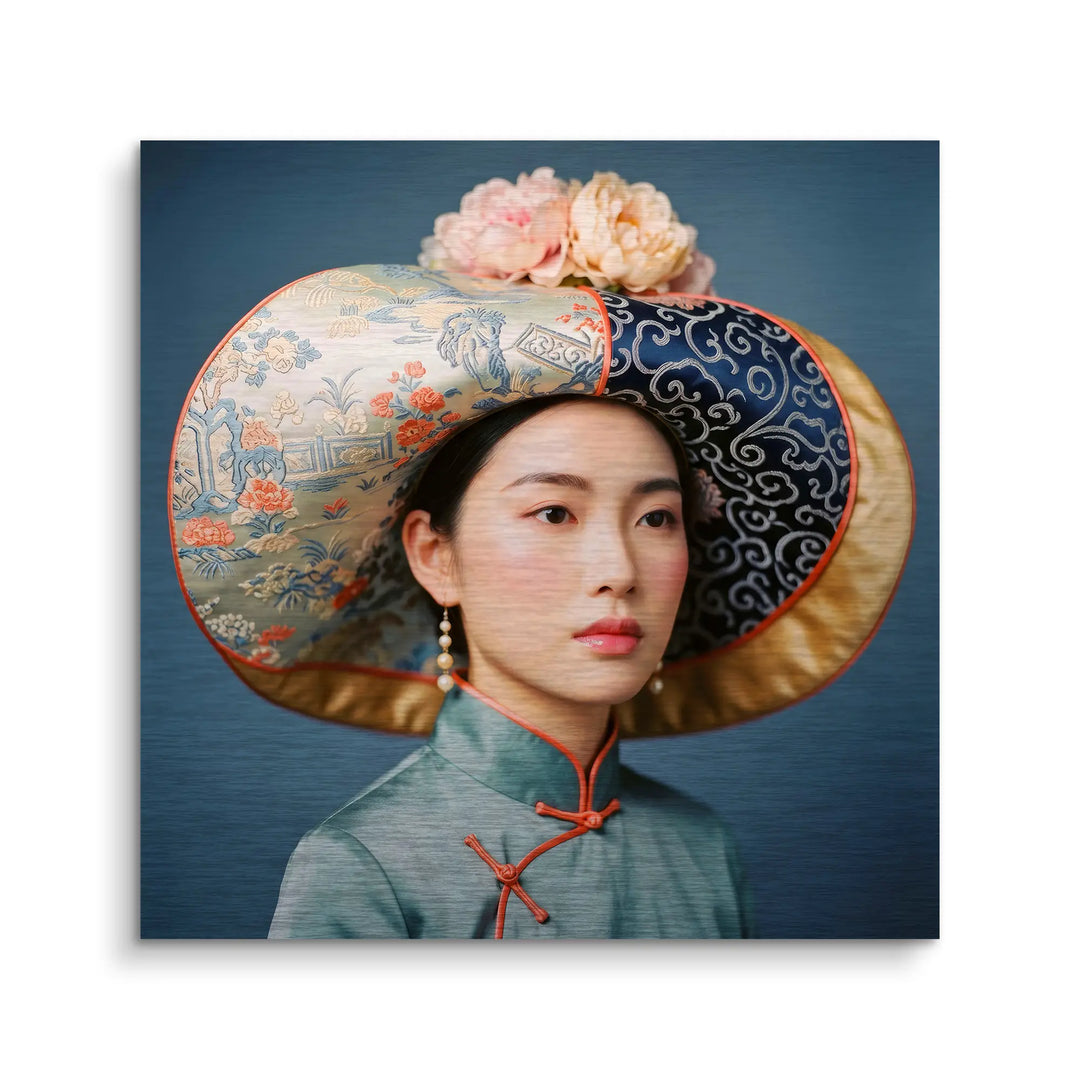 Silk Bloom Portrait