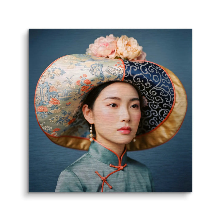 Silk Bloom Portrait