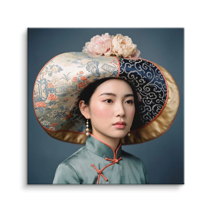 Silk Bloom Portrait