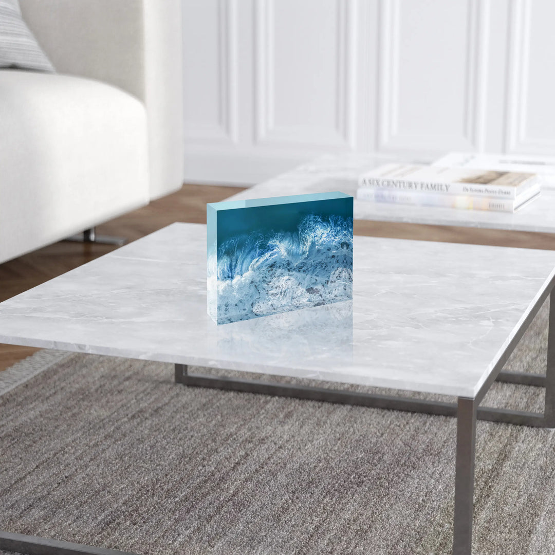 Acrylblock - Blue Crush
