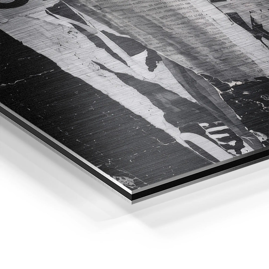 Torn Newsprint Muse