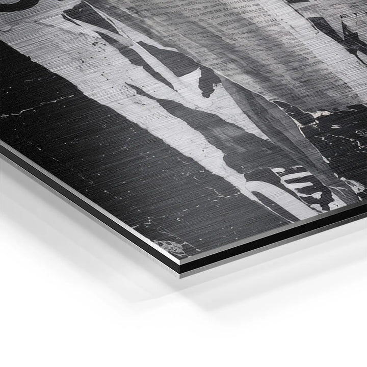 Torn Newsprint Muse