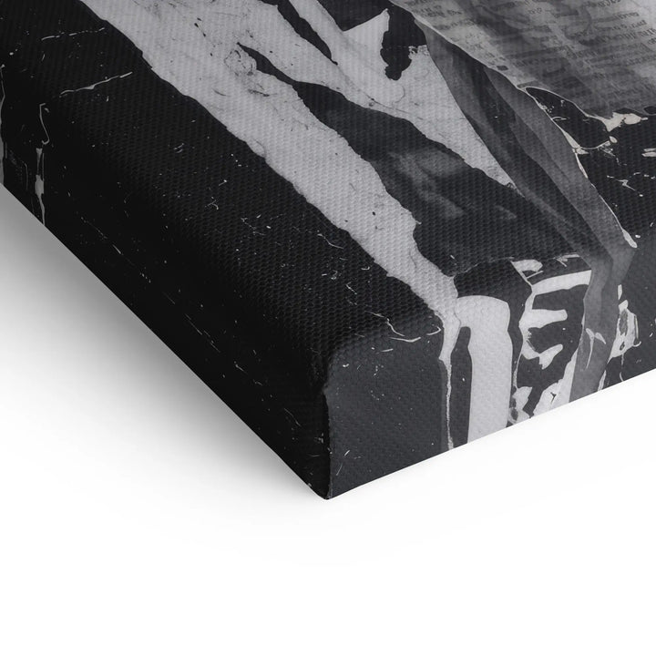 Torn Newsprint Muse