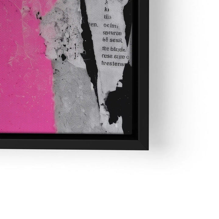 Torn Newsprint Muse