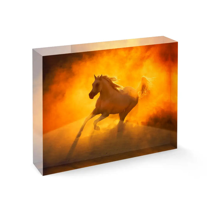 Acrylblock - Golden Spirit