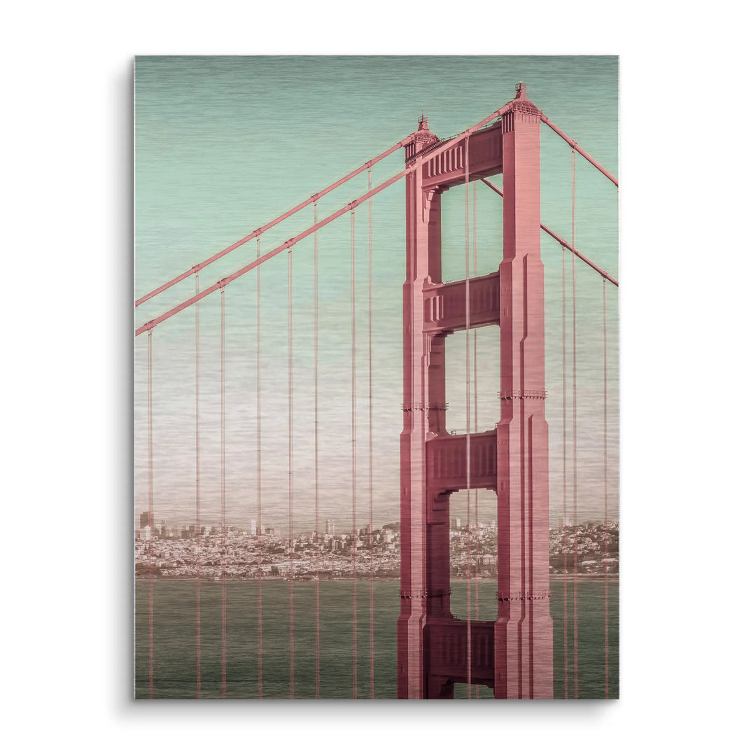 Faded Golden Gate