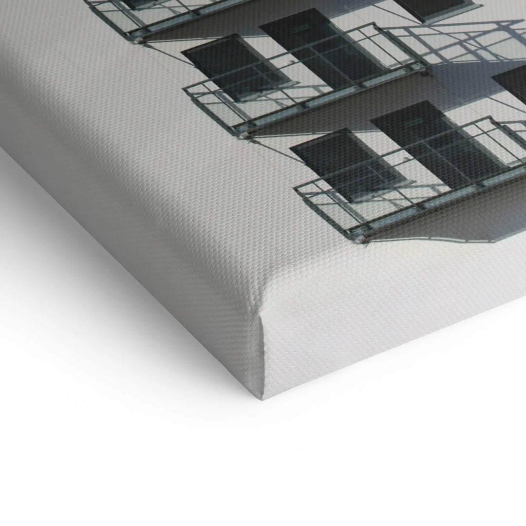 Grey balconies