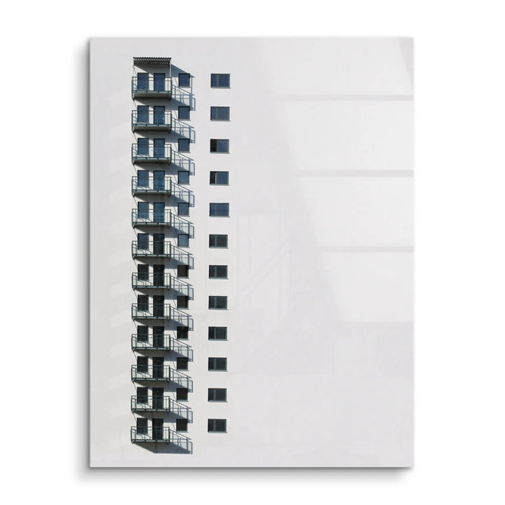 Grey balconies
