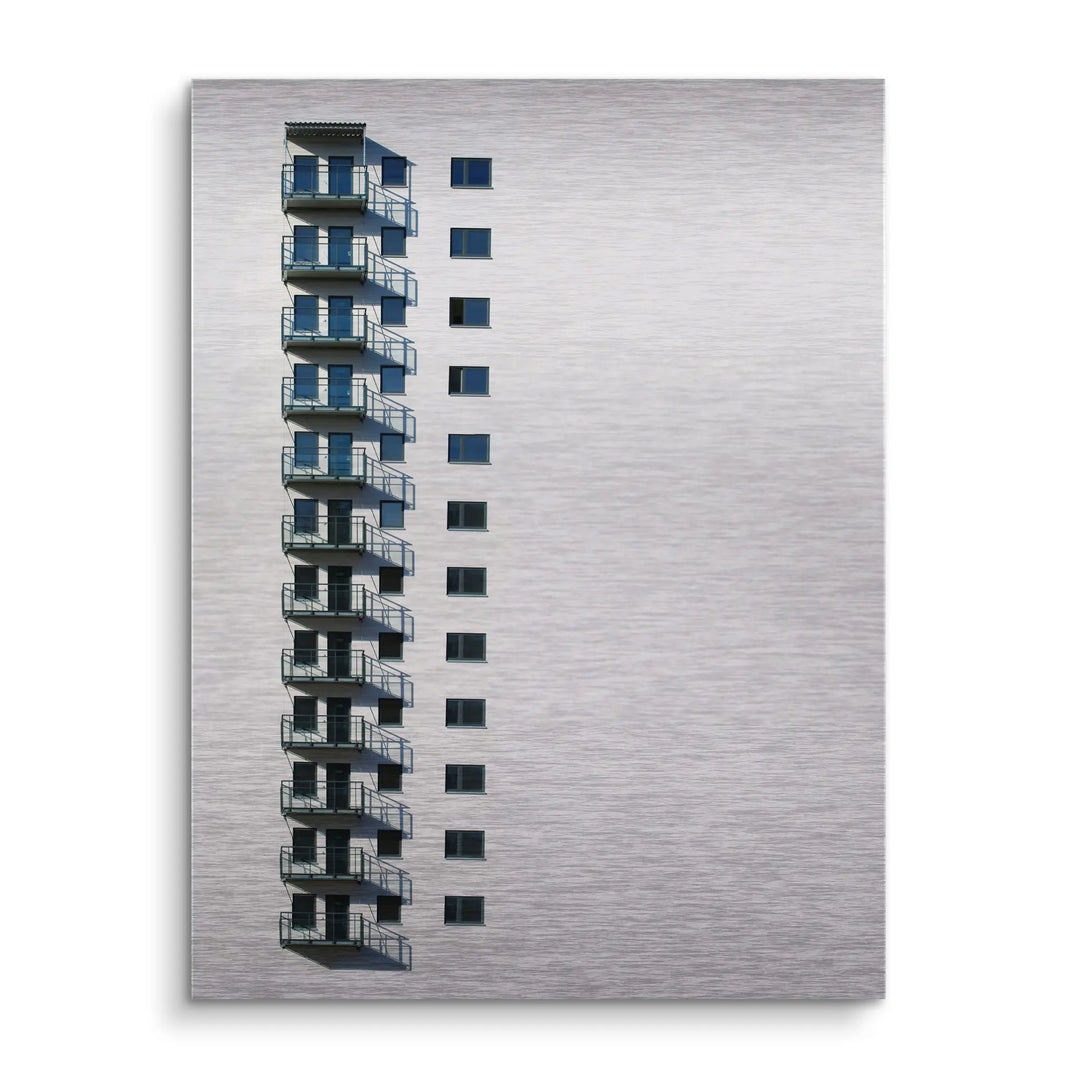 Grey balconies