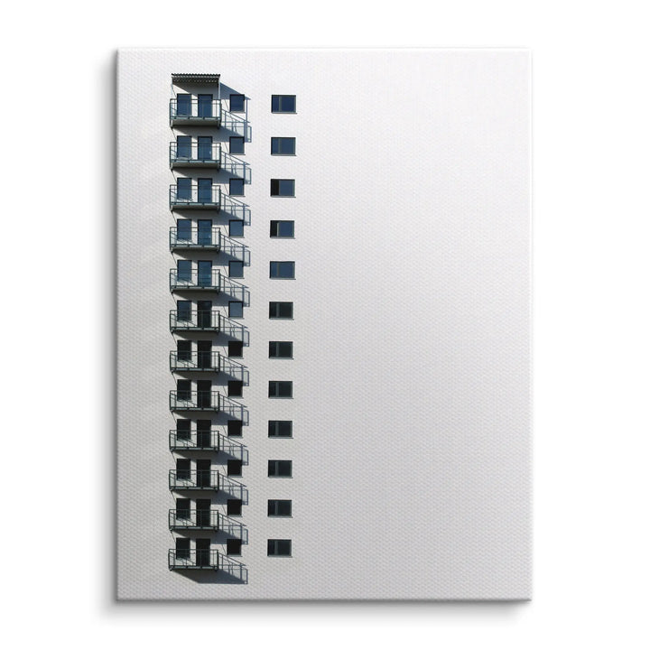 Grey balconies