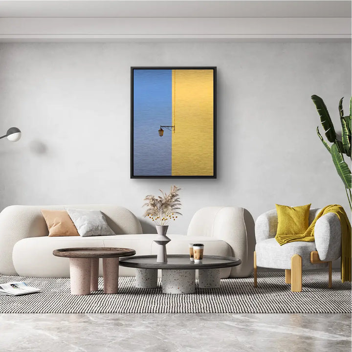 Single lamp yellow