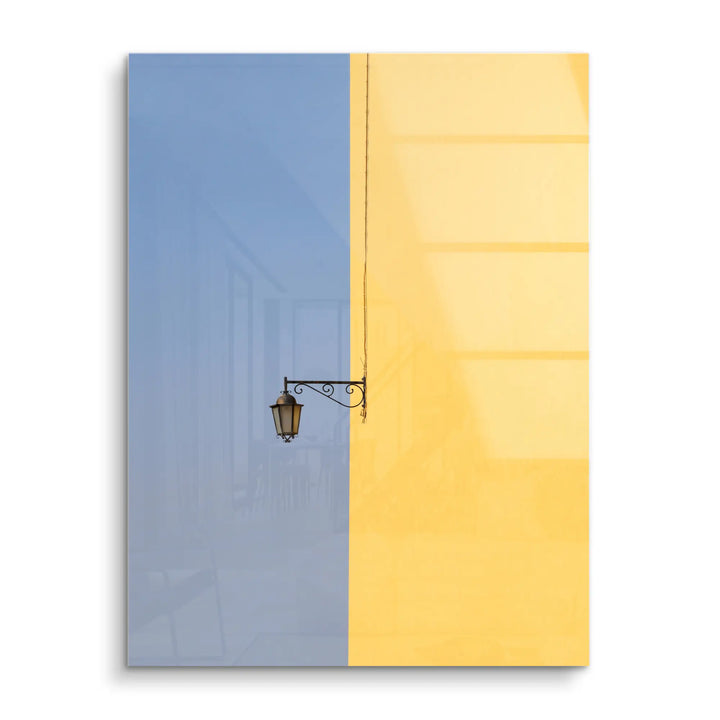 Single lamp yellow
