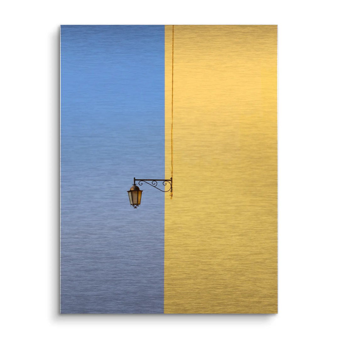 Single lamp yellow
