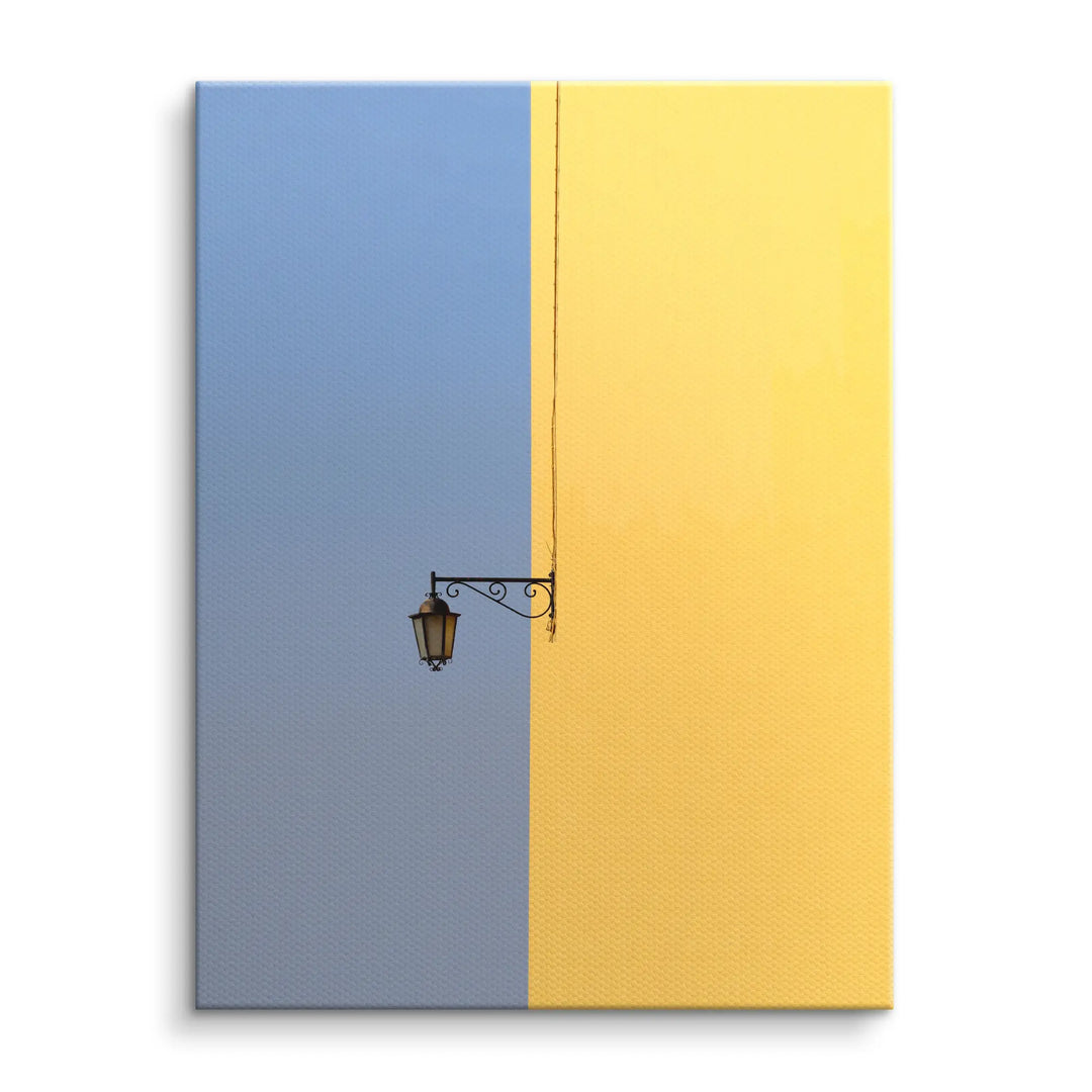 Single lamp yellow