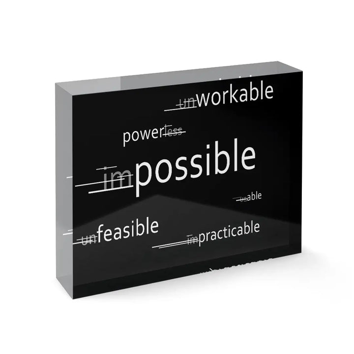Acrylblock - Possible - Power