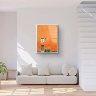 Old orange house