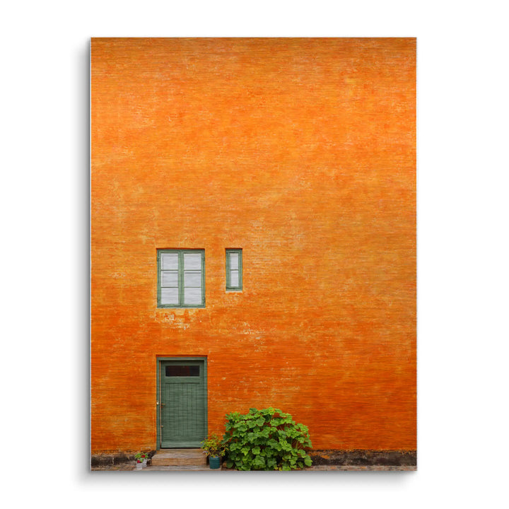 Old orange house