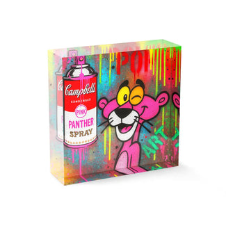 Acrylblock - Pink attitude
