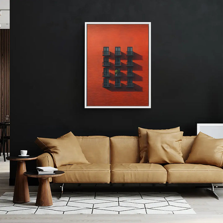 Big red wall