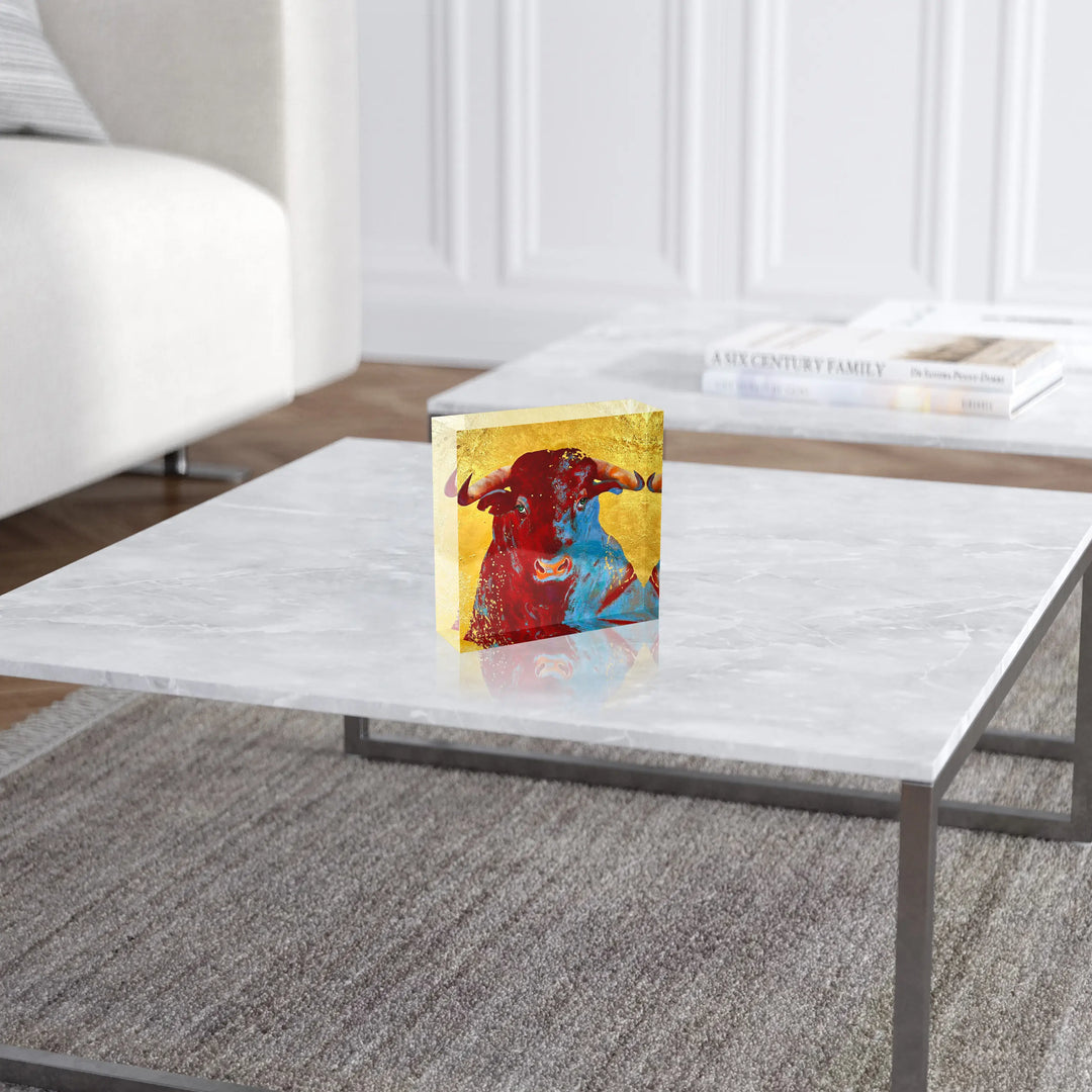 Acrylblock - Red Authority